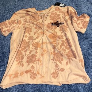 Affliction praise wings tee size xs new with tags